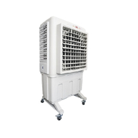 Enfriador de aire móvil 6000 Airflow con 3 almohadillas de enfriamiento para EE. UU. 110V 60HZ